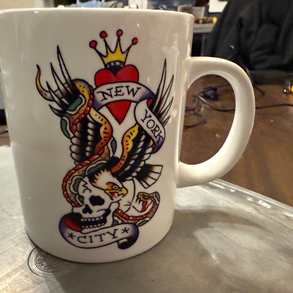 | Vintage | Ed. Hardy | Coffee Mug |